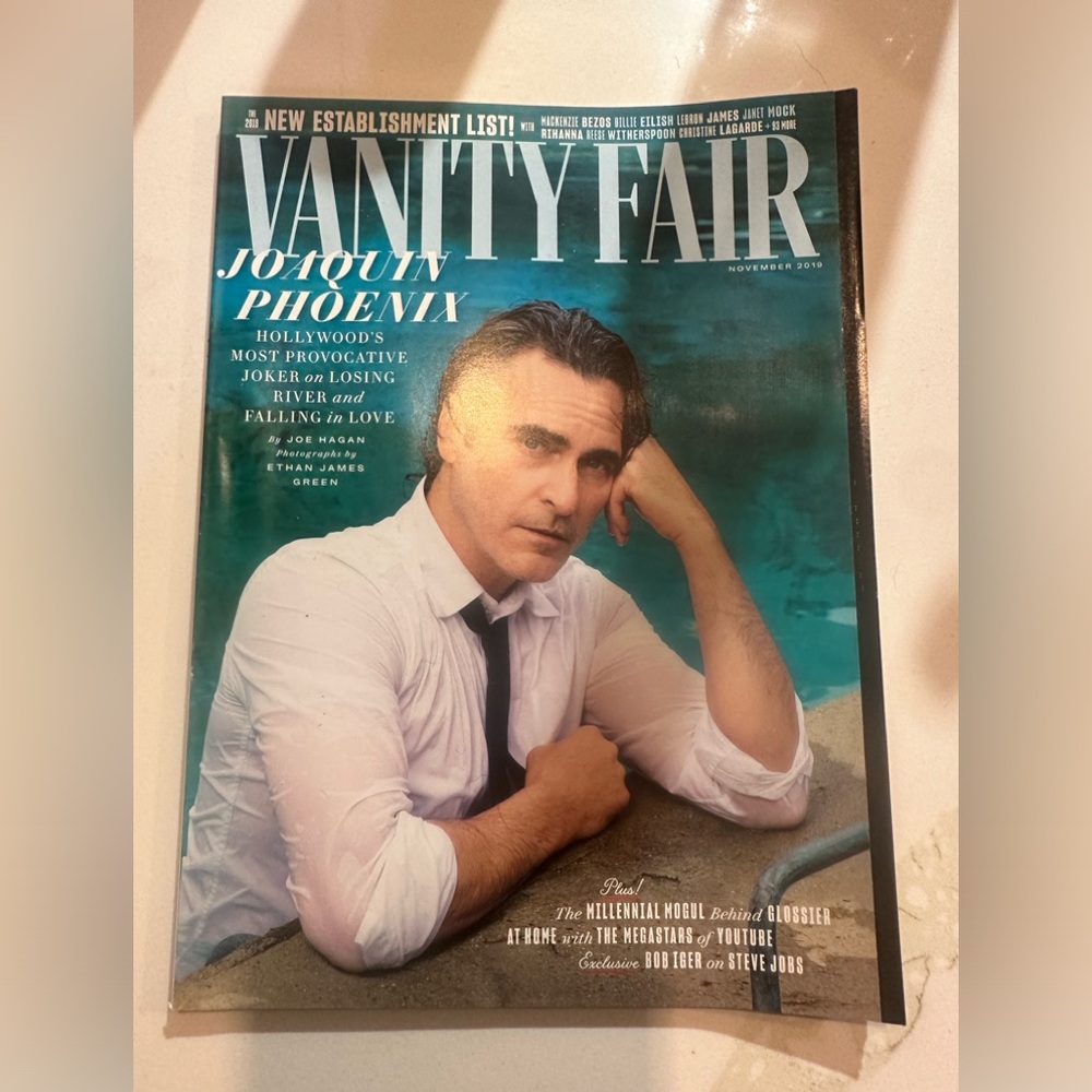 Vanity Fair November 2019 Joaquin Phoenix magazine